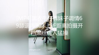 [MP4]黑衣牛仔裤妹子调情69舔逼再到床上近距离拍摄开档黑丝后入猛操