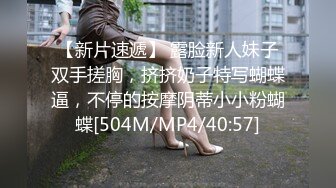 【新片速遞】 露脸新人妹子双手搓胸，挤挤奶子特写蝴蝶逼，不停的按摩阴蒂小小粉蝴蝶[504M/MP4/40:57]