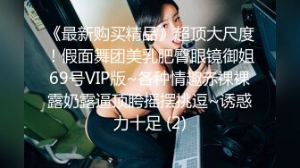 《最新购买精品》超顶大尺度！假面舞团美乳肥臀眼镜御姐69号VIP版~各种情趣赤裸裸露奶露逼顶胯摇摆挑逗~诱惑力十足 (2)