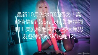 最新10月无水印订阅②！高颜值情侣【sora_ch_】推特福利！美乳稀毛嫩穴，被大屌男友各种调教SM啪啪 (2)