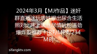 2024年3月【MJ作品】迷奸群直播迷玩表妹操出尿含生活照对比床上黑丝尽情玩粉逼劲爆炸裂推荐！[RF/MP4/234MB]