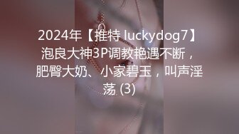 2024年【推特 luckydog7】泡良大神3P调教艳遇不断，肥臀大奶、小家碧玉，叫声淫荡 (3)